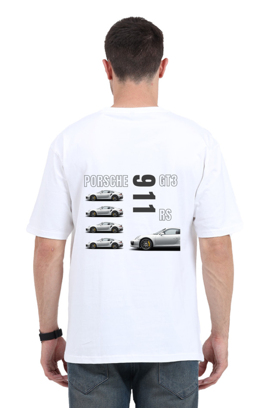 Downpour Men's Oversize Porsche 911 RS T-shirt