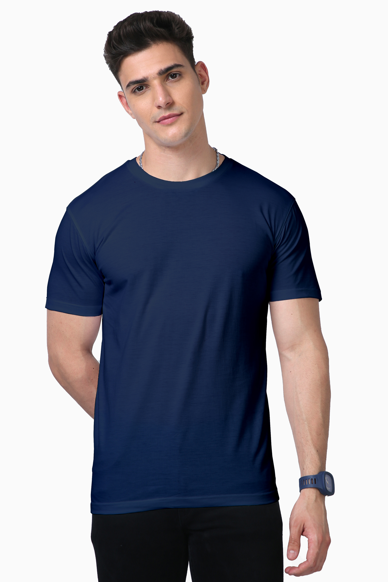 Downpour Men's Supima Cotton Plain T-Shirt
